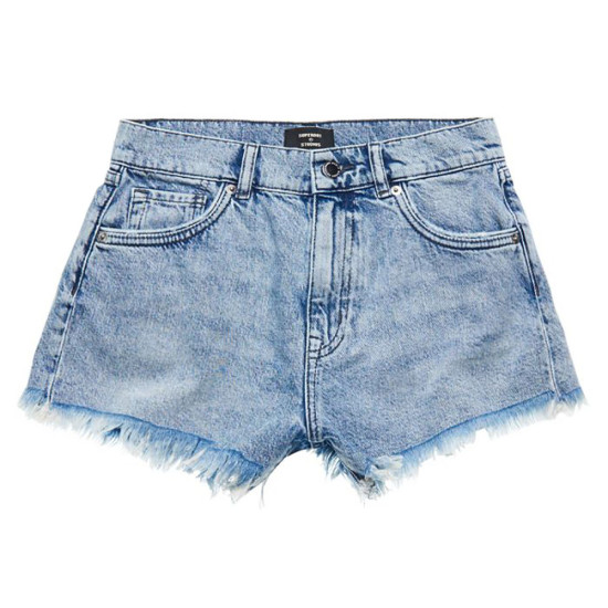 Superdry Γυναικείο σορτς Organic Cotton Studios High Rise Denim Shorts
